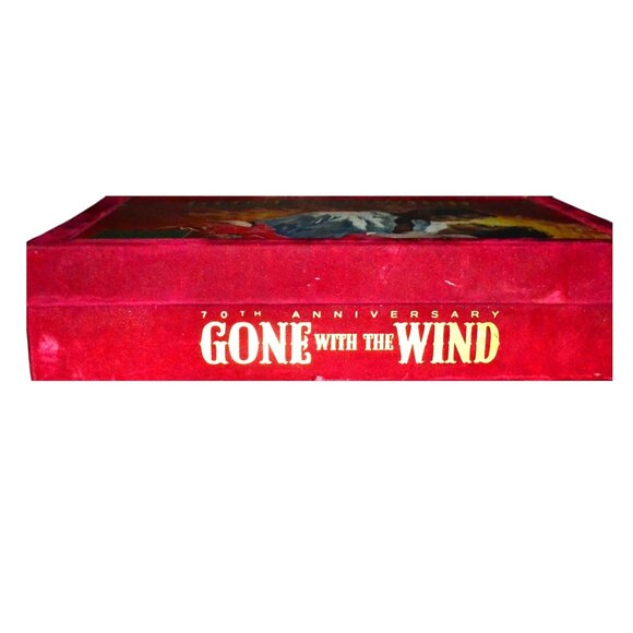 Gone With The Wind Special 70th Anniversary Collectors Box Set Red Velvet Case - Picture 2 of 11